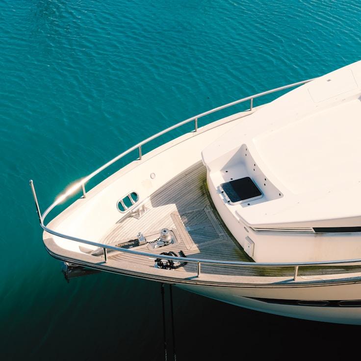 Executive retreat on yacht
